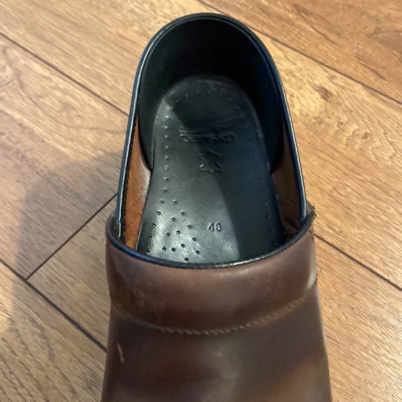 Vintage Dansko Professional Oiled Leather Clogs SZ 46 - Picture 6 of 14
